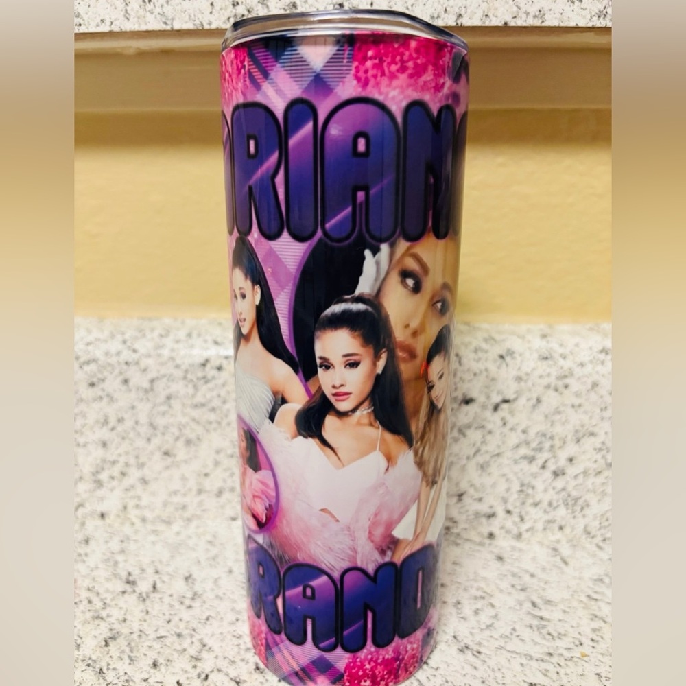 Ariana Grande Vibrant Pink Hair Color